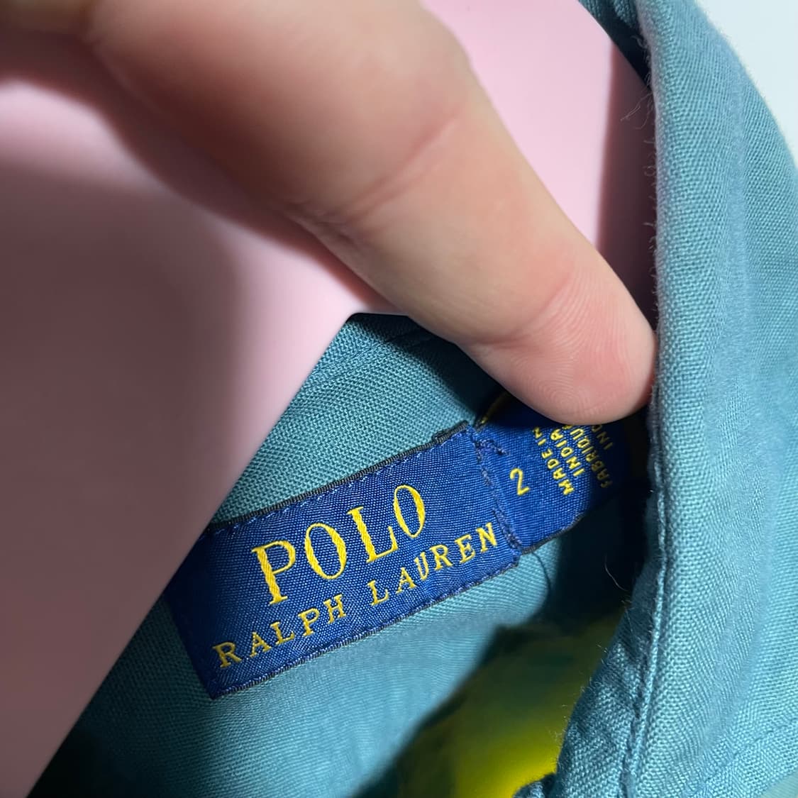 폴로 랄프로렌 옴브레 셔츠 상품이미지6