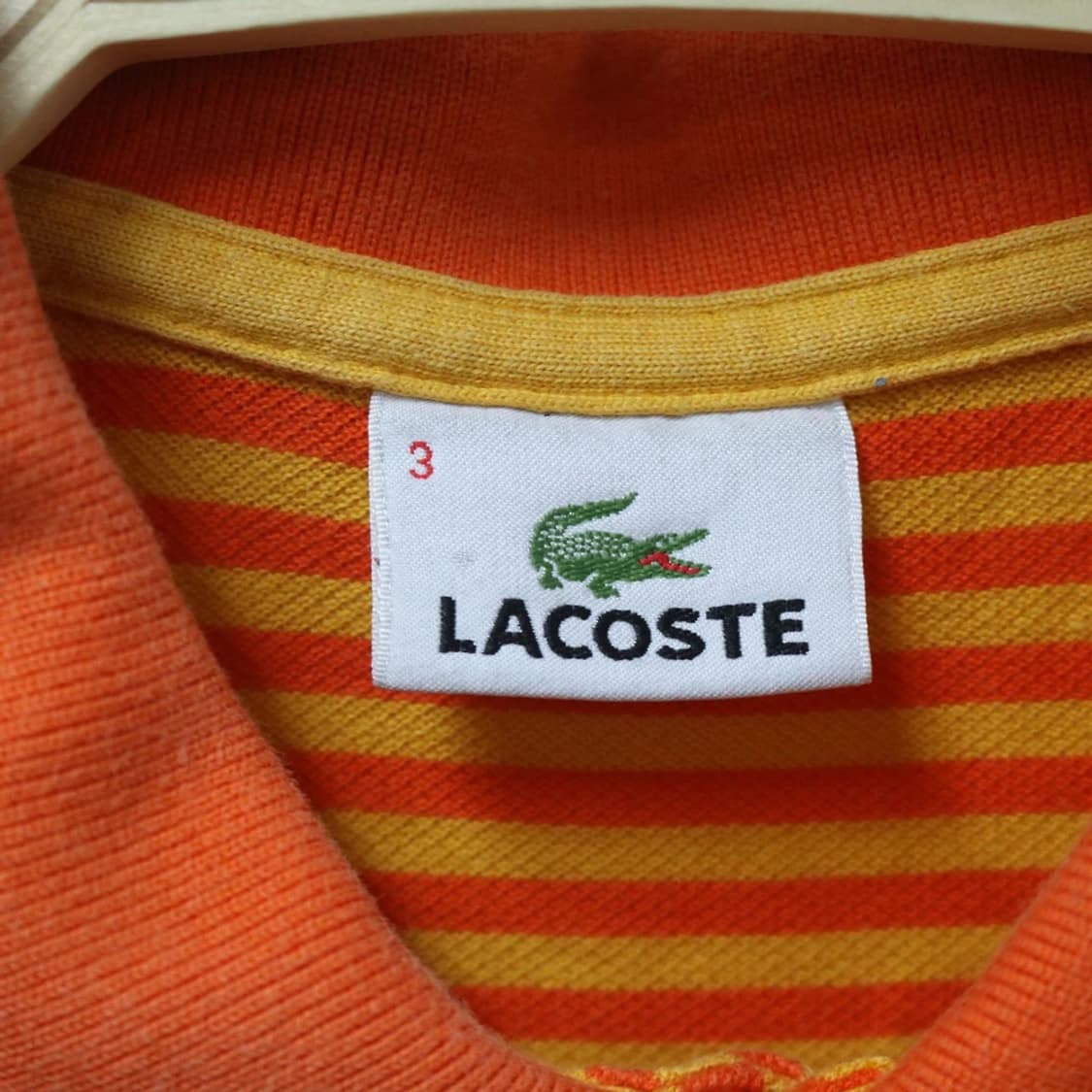 라코스테 스트라이프 카라티셔츠 66262 상품이미지6