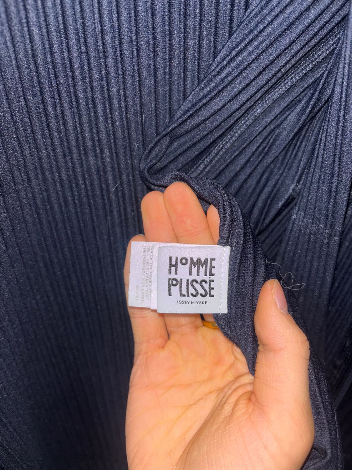 이세이미야케 옴므 집업 상품이미지3