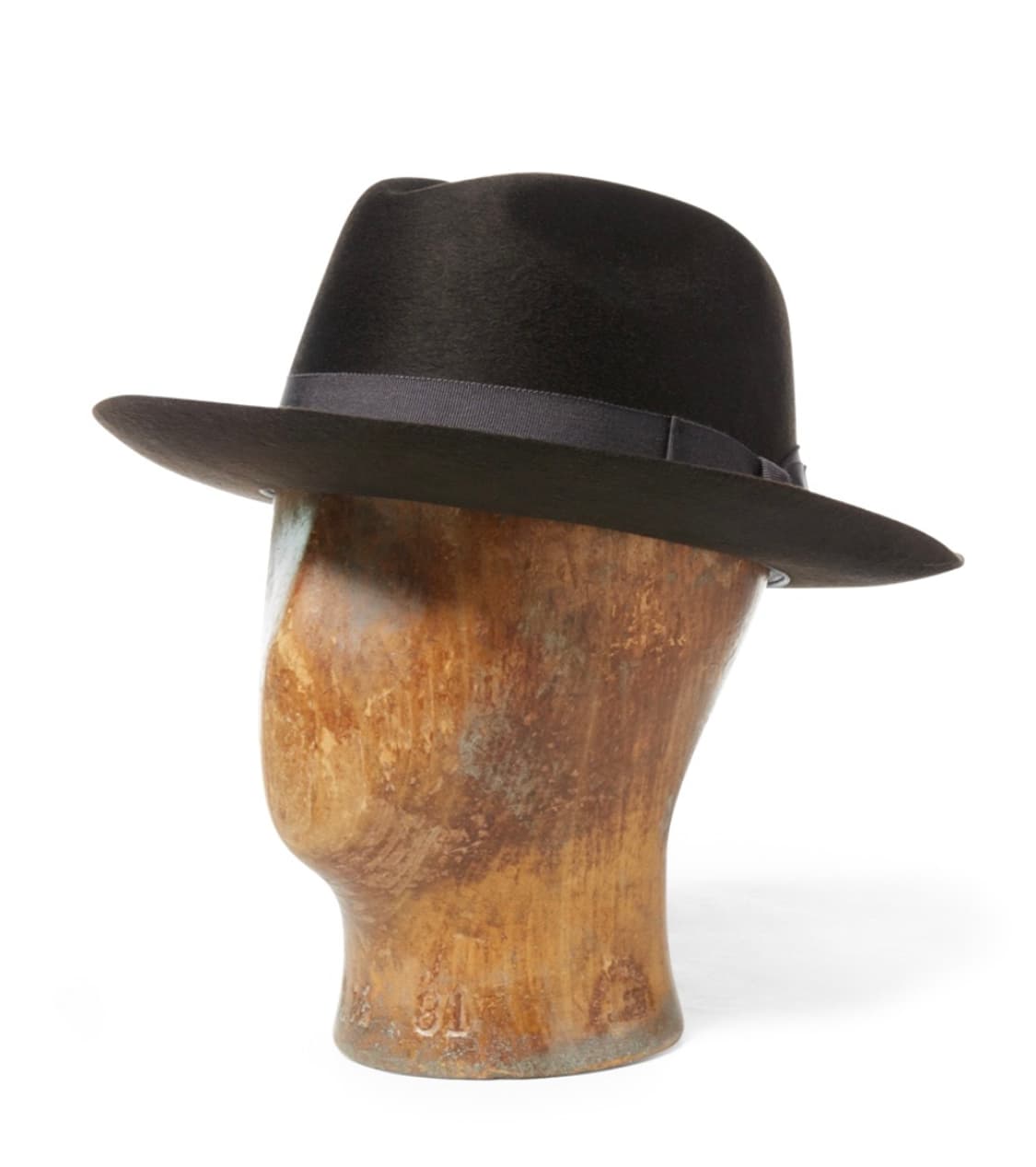RRL 더블알엘 페도라 wool felt fedora brown L 상품이미지1