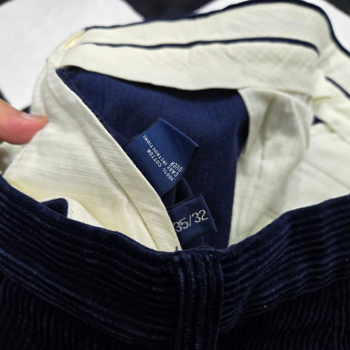 35 폴로랄프로렌 코듀로이 팬츠 로얄 네이비 폴로골프 상품이미지4