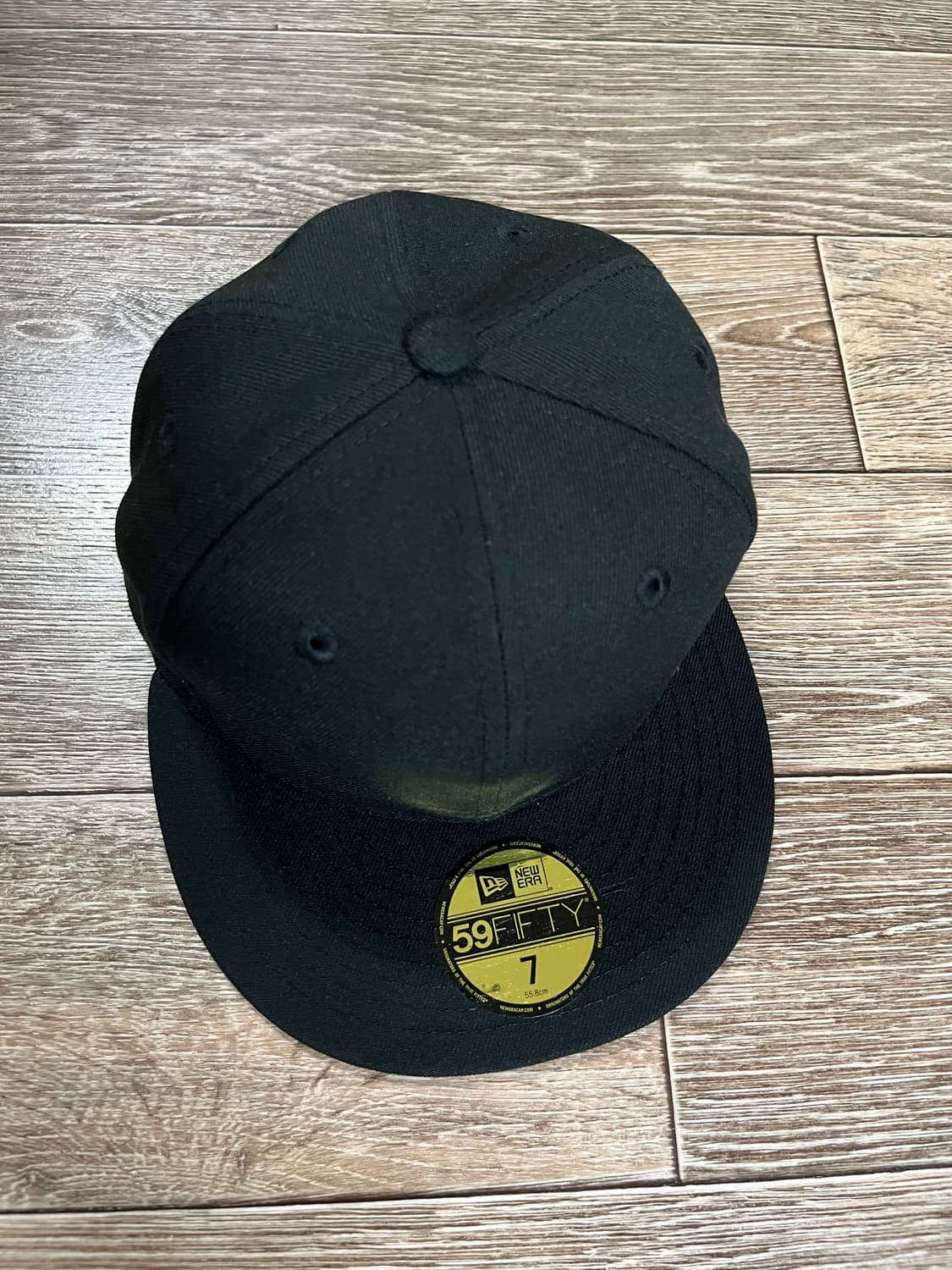 뉴에라 59FIFTY 블랙 7사이즈 55.8 상품이미지1