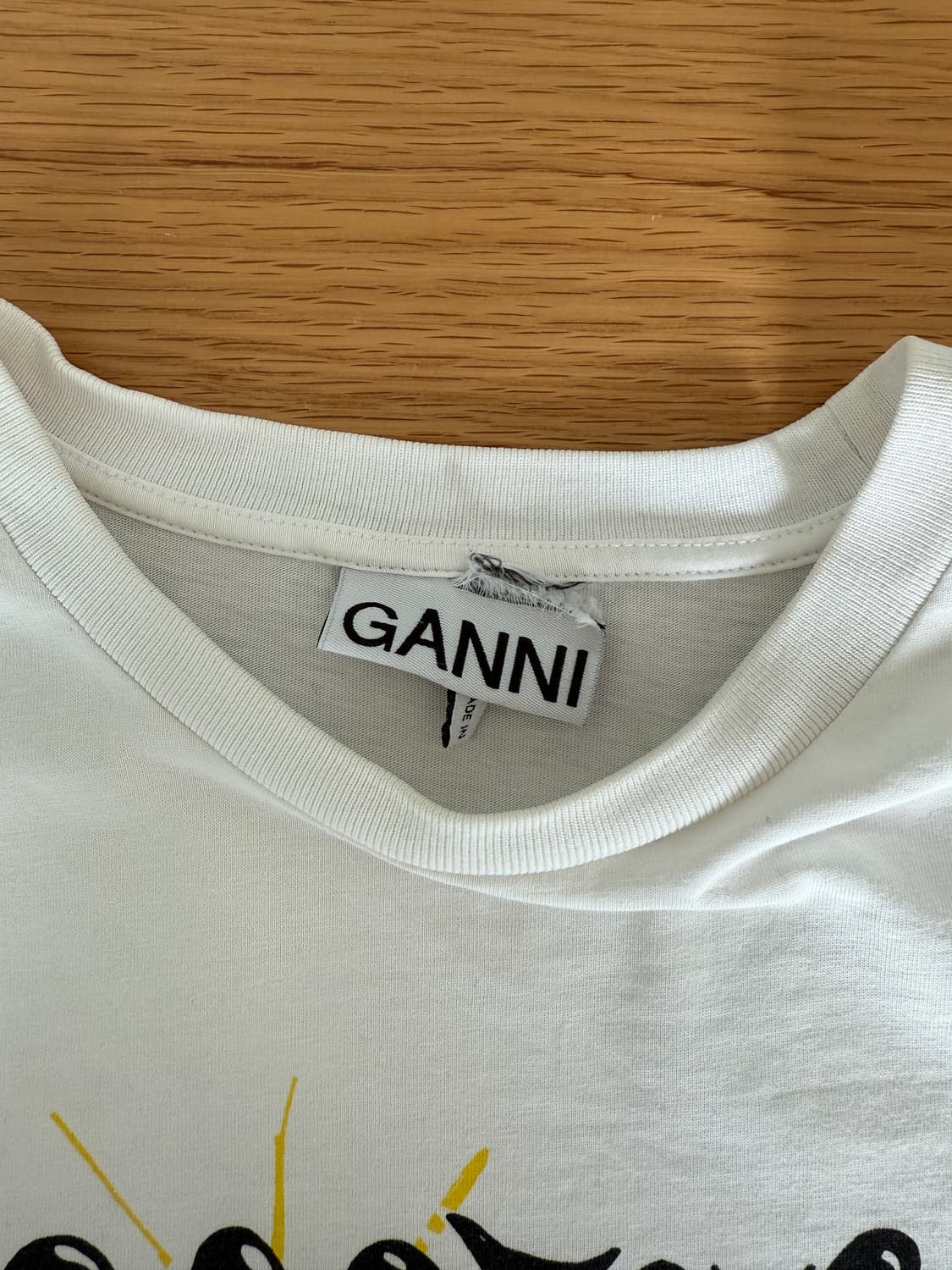 가니(GANNI) 스마일 반팔 티셔츠 상품이미지5