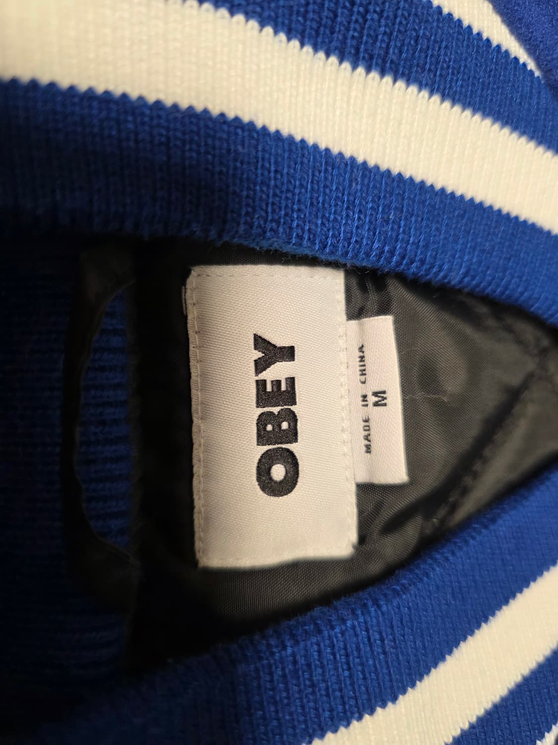 Obey baseball jacket 상품이미지2