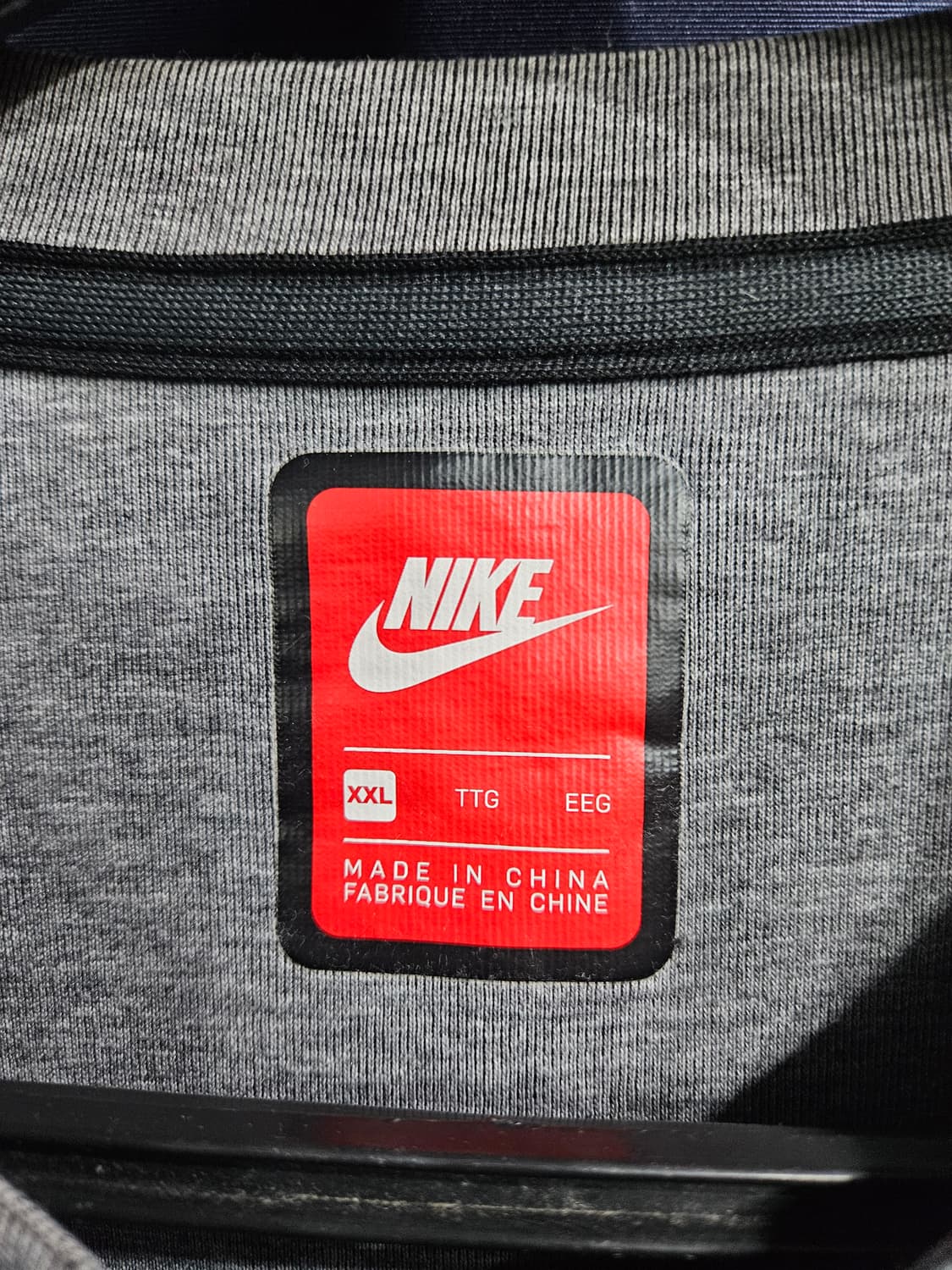 나이키 그레이컬러 남성 110 포켓 맨투맨  상품이미지3