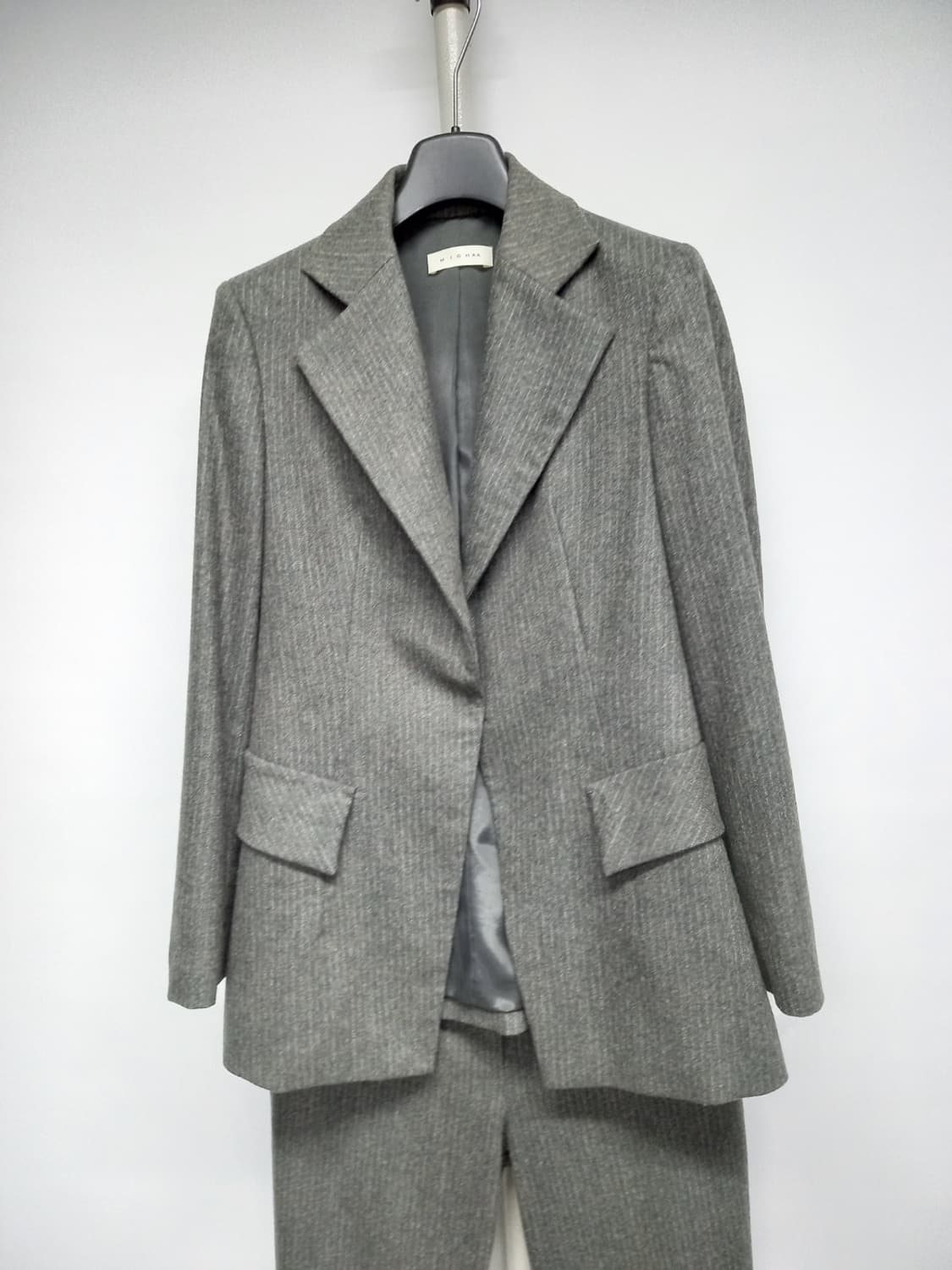 미샤 춘추동 캐시미어블랜 바지정장셋업 55 상품이미지3