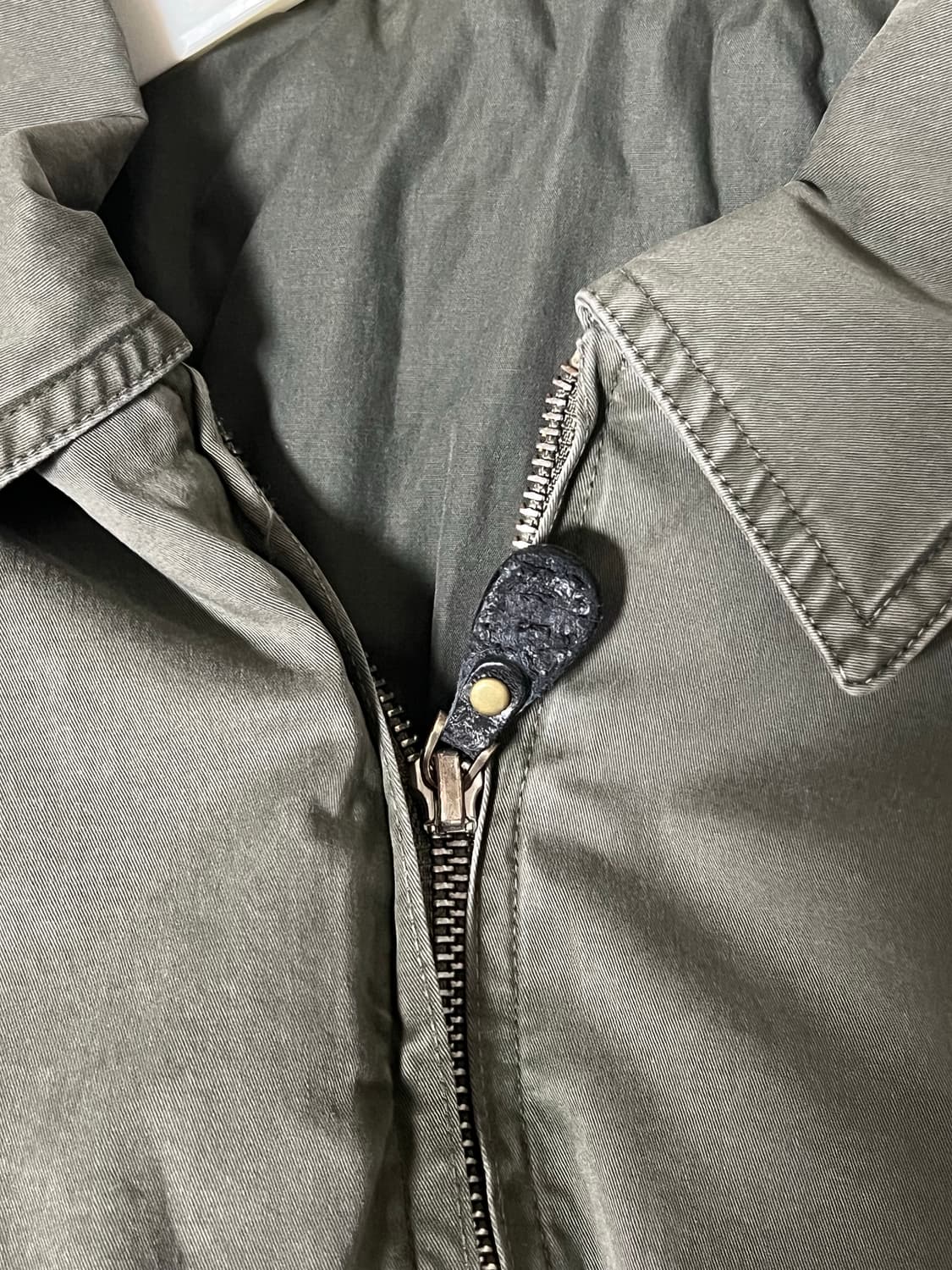 [3] 브라운야드 워시드 탱커 자켓 - 올리브 상품이미지5