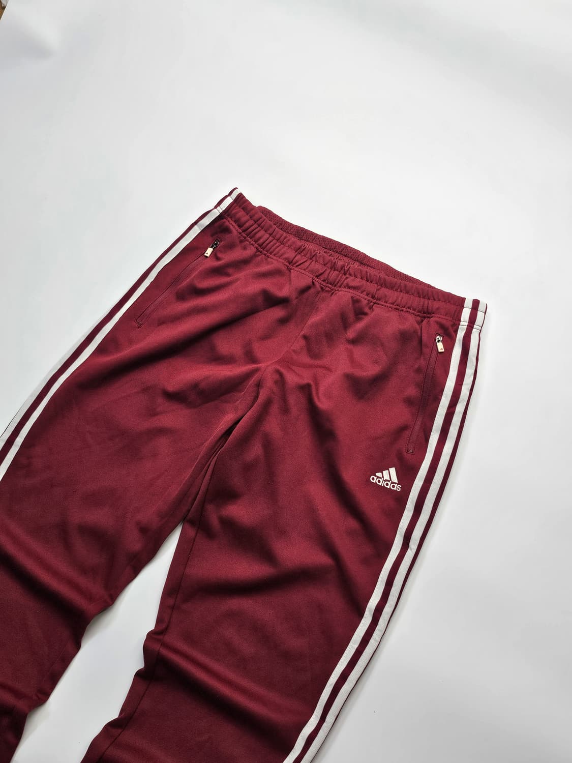 아디다스 삼선 버건디 트랙팬츠 져지 바지 상품이미지4