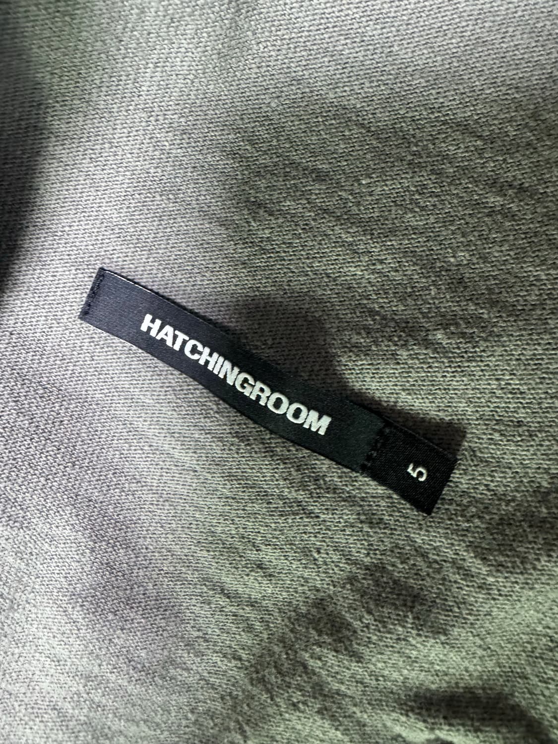 5 xl) 해칭룸 미들 가디건 스웻 집업 그레이 상품이미지2