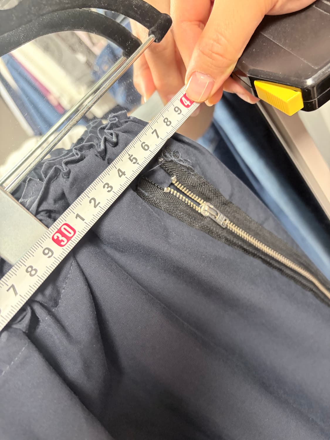 Camiel fortgens 심플팬츠 네이비 L사이즈 상품이미지4