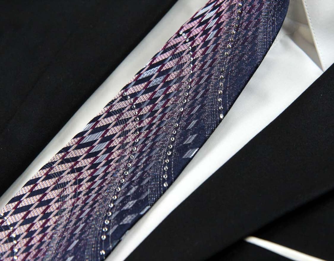  레노마 8.2cm S등급 큐빅 남자 명품 넥타이 상품이미지5