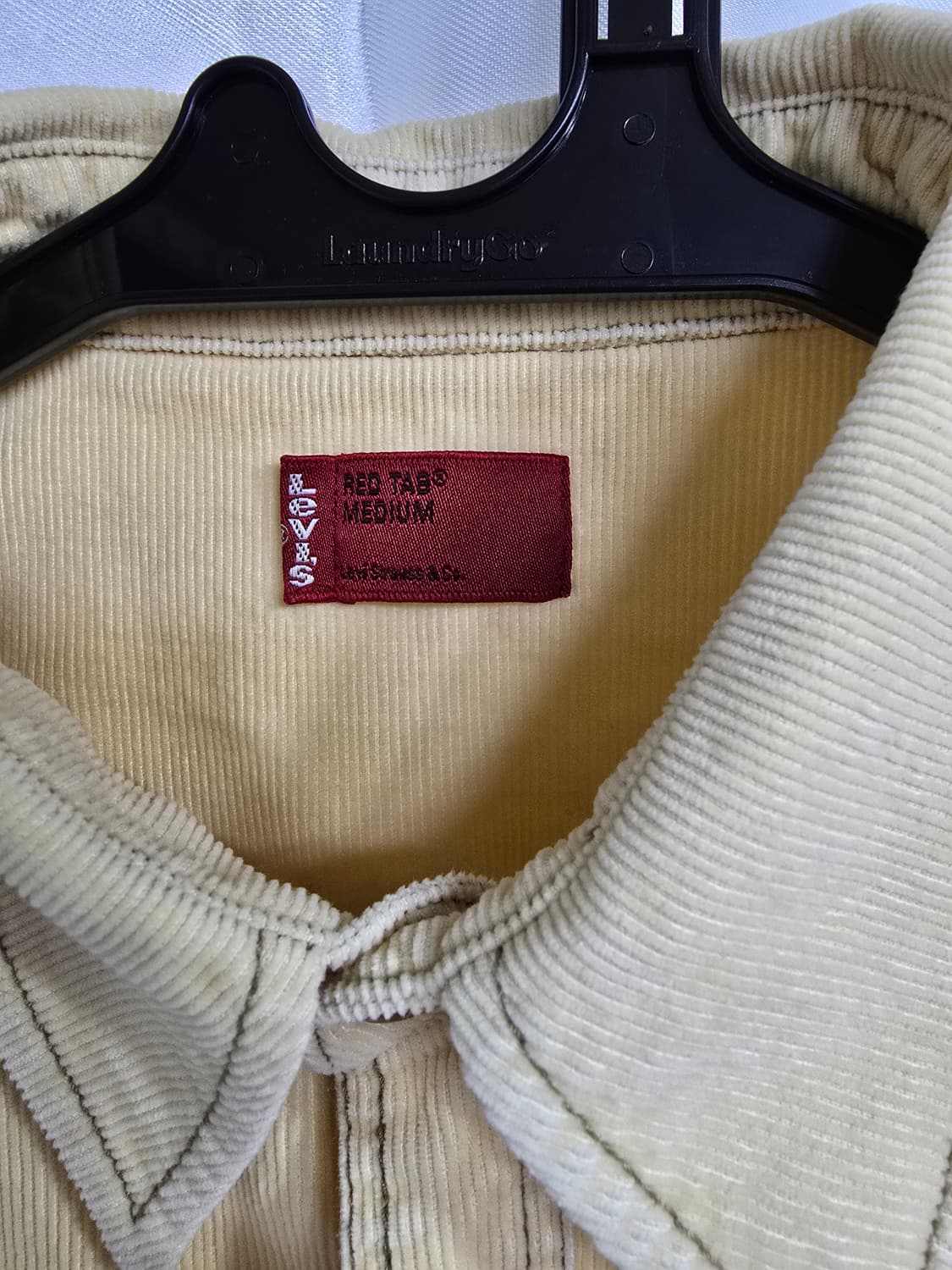 리바이스 코듀로이 셔츠 아이보리 JAPAN (1505) 상품이미지3