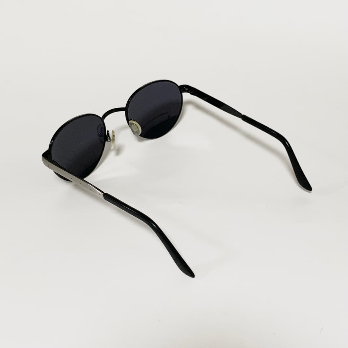 991 Y2K 빈티지 3컬러 건메탈무광 원형 선글라스 데드스탁 픽키안경 상품이미지6