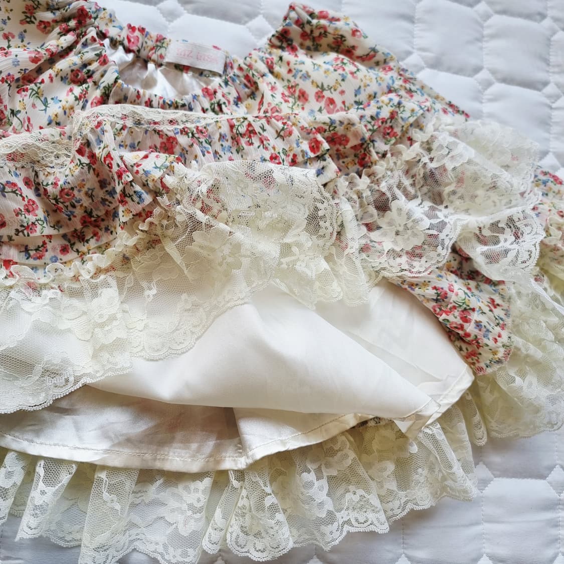 Liz Lisa 리즈리사플라워 레이스 캉캉 스커트 상품이미지5