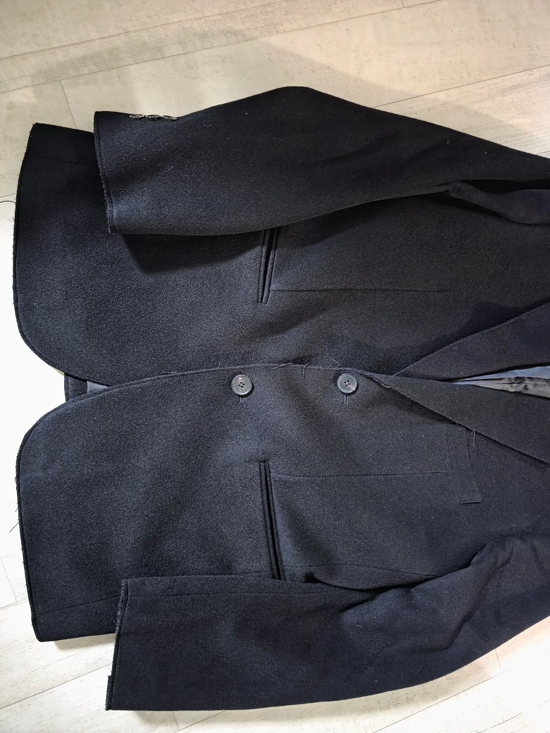 토니웩 아카이브 울 캐시미어 커팅 자켓 M 상품이미지3