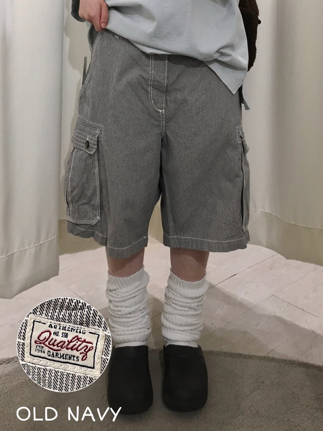 OLD NAVY Stripe bermuda pants 상품이미지1