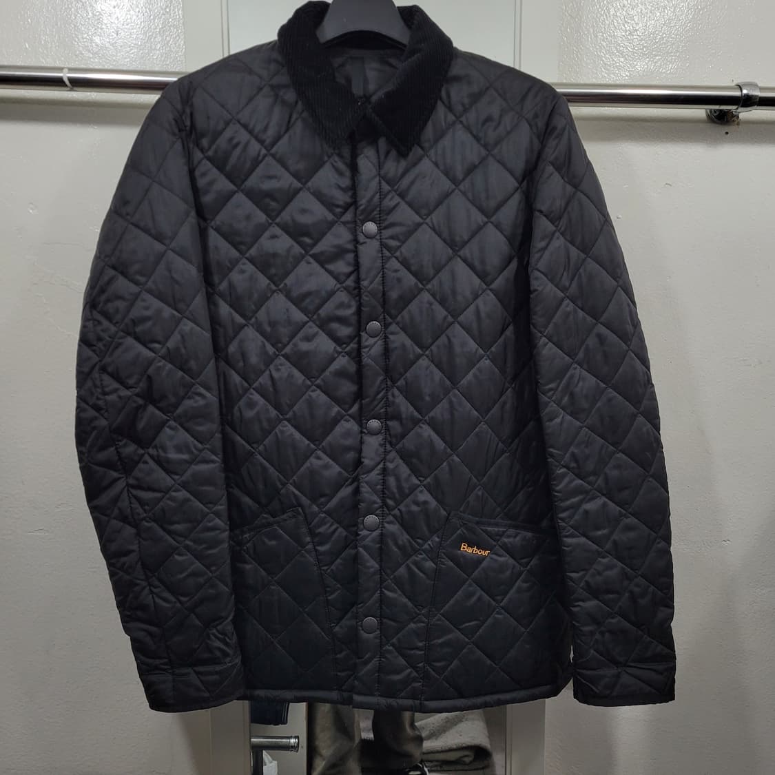 바버 퀼팅점퍼 M 상품이미지3