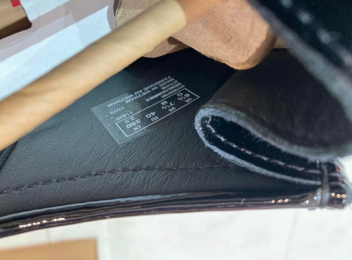 클락스 x 슈프림 페이턴트 레더 왈라비 블랙 새상품 상품이미지6