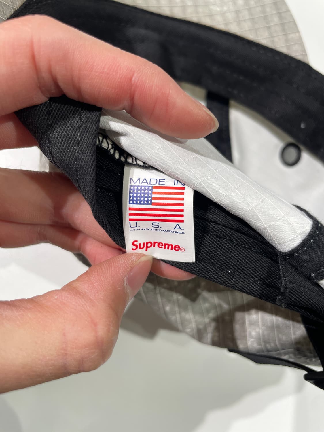 슈프림 23F/W 스톤 디스트레스드 립스탑 캠프캡 상품이미지9