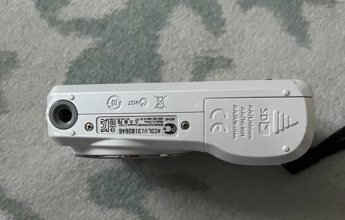 코닥 c1550 화이트 빈티지 디카 카메라 키키 상품이미지4