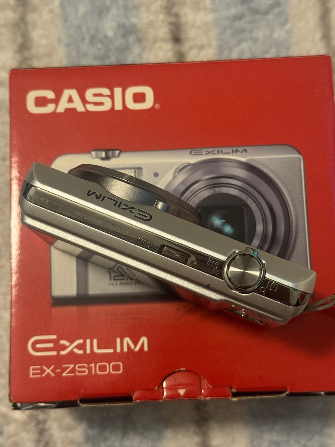 카시오 엑슬림 zs100 실버 상품이미지3