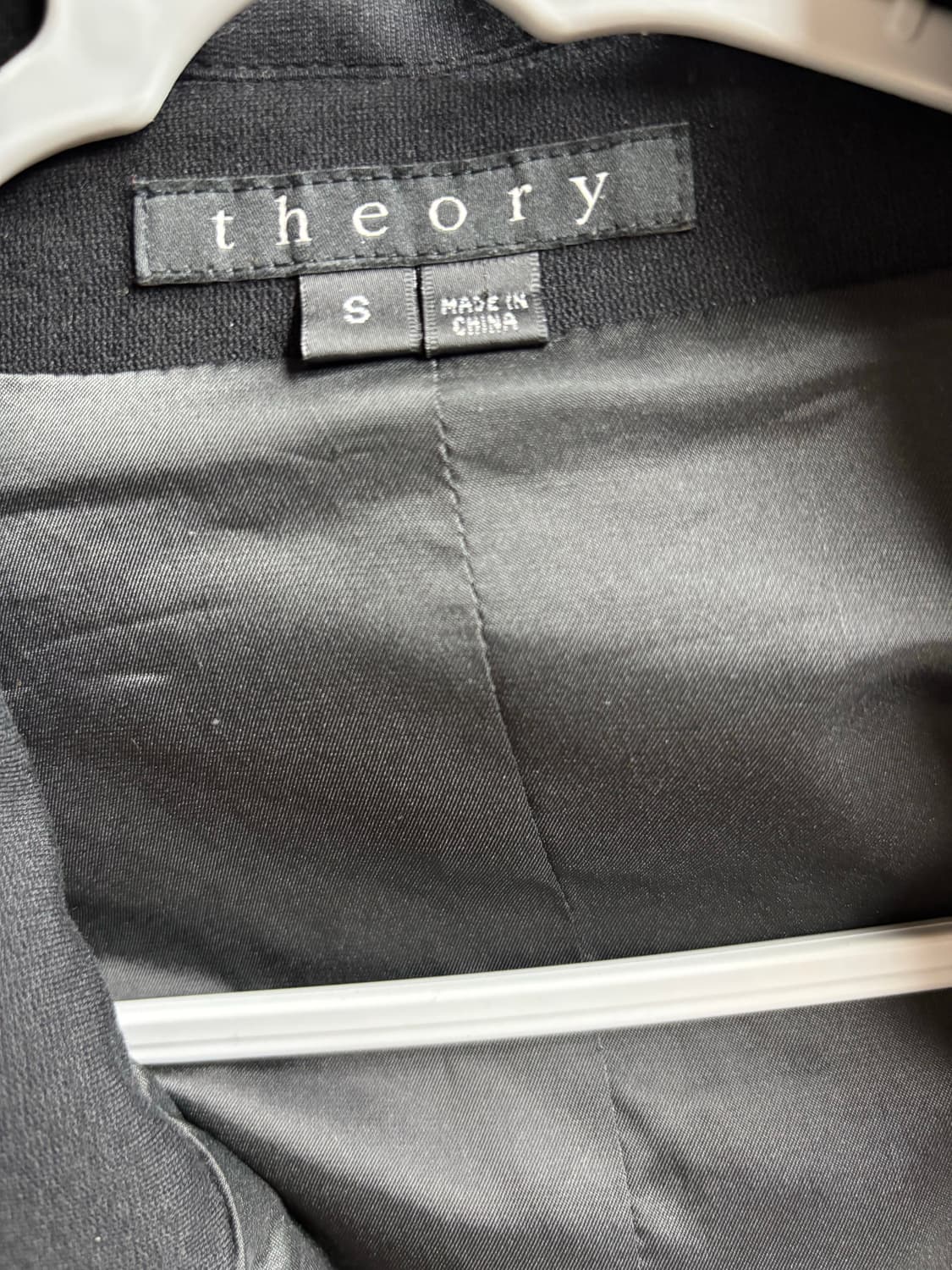 띠어리 Theory 블랙 트렌치 코트 S 상품이미지5