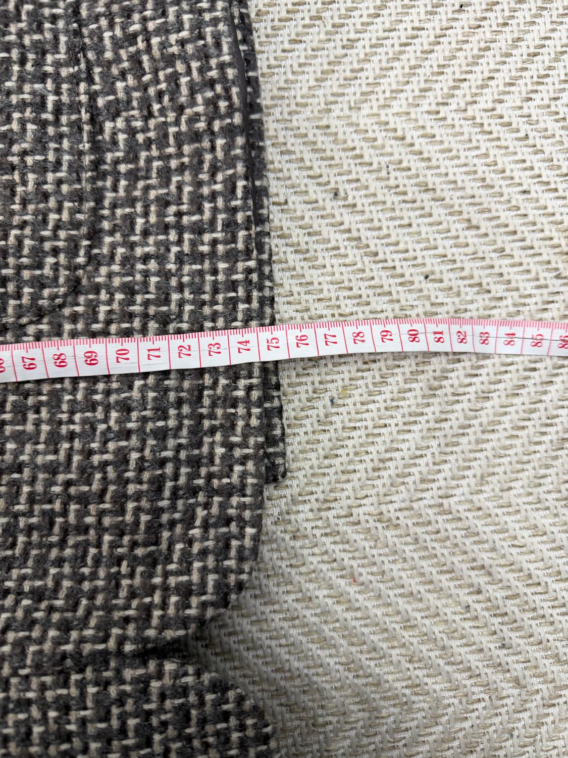 정품) TIME 타임옴므 24ss 헤링본 더블 브레스티드 자켓 100 상품이미지10