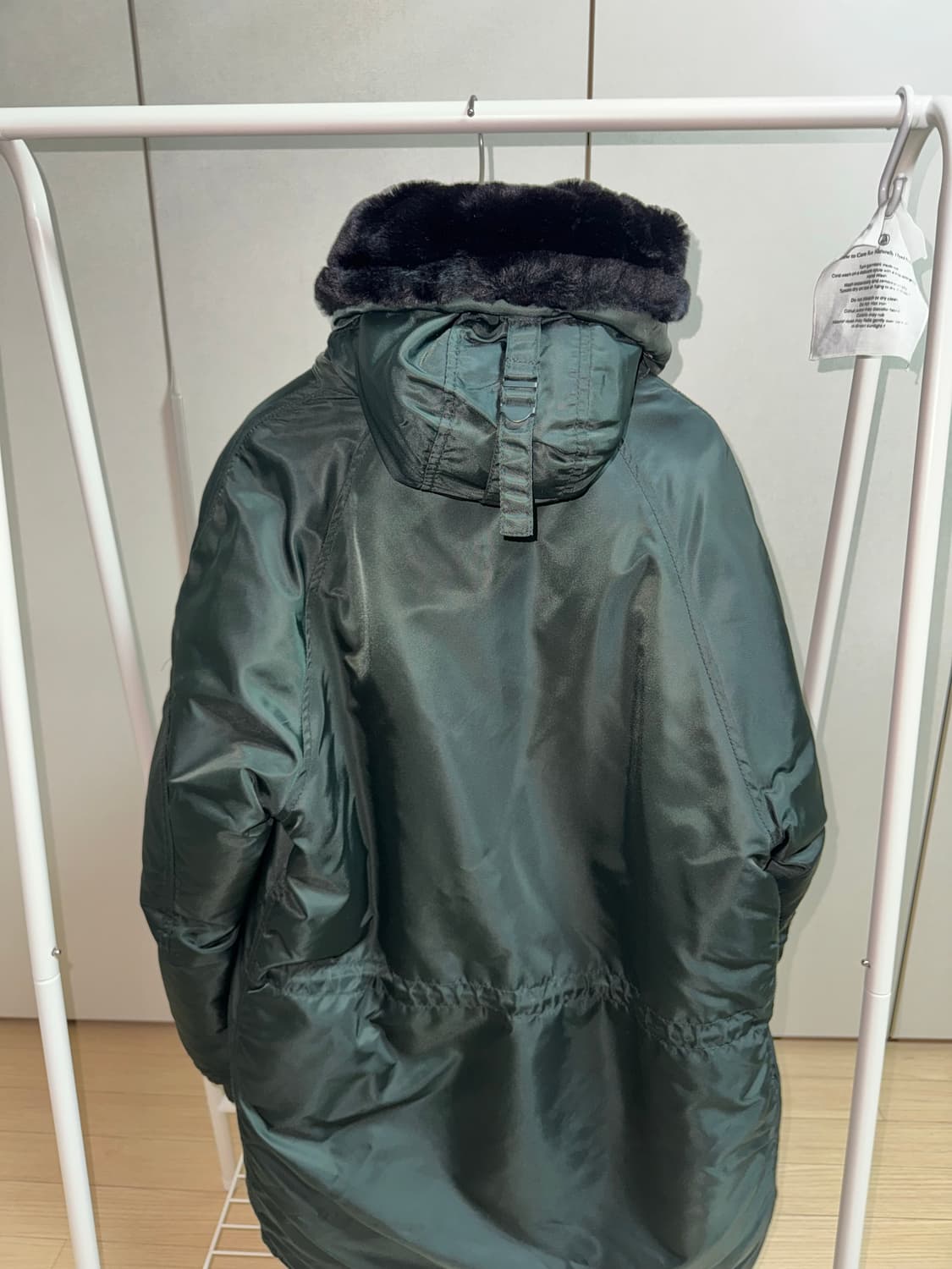 스튜디오 톰보이 야상 롱 패딩 카키 상품이미지3