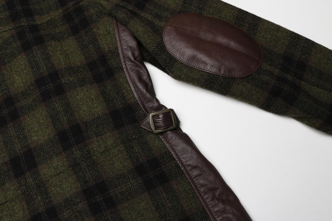 [M] 바나나리퍼블릭 트위드 양가죽 자켓 상품이미지5