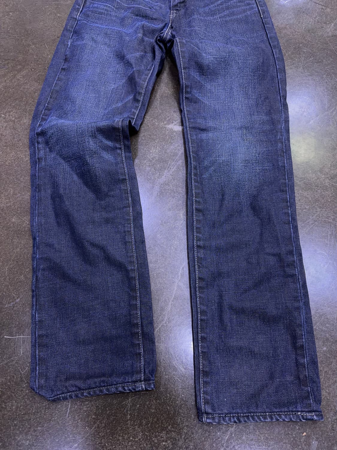 리바이스 511 슬림핏 블루블랙 하드 워싱 데님팬츠 30 상품이미지6