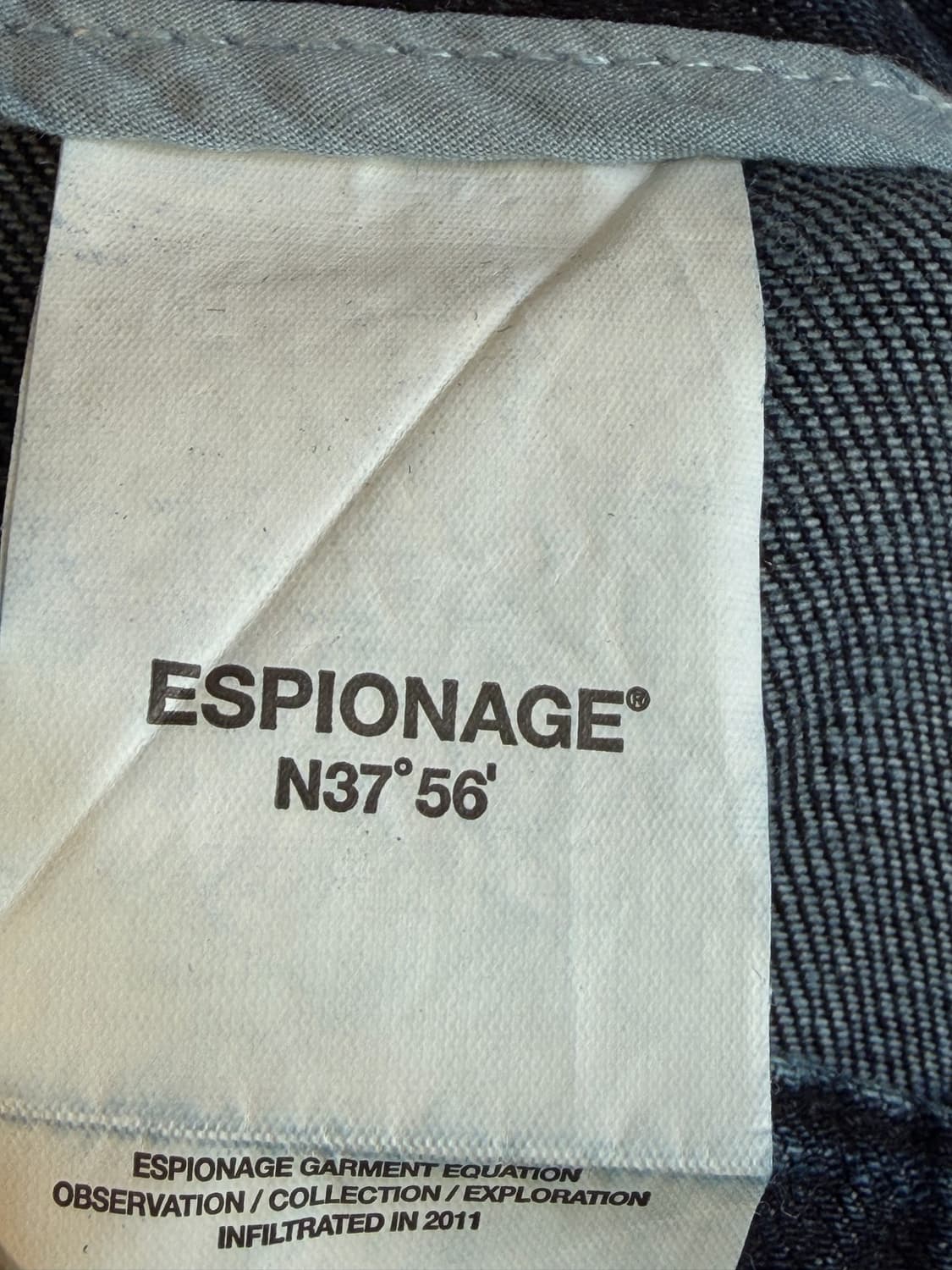Espionage 에스피오나지 데님 워크팬츠 상품이미지8