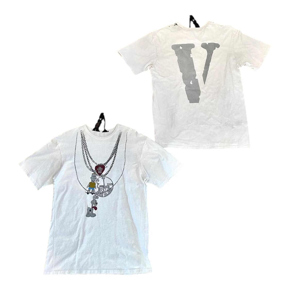 브이론 x 구찌메인 심슨 체인 리플렉티브 반팔 아틀란타 익스클루시브 상품이미지1