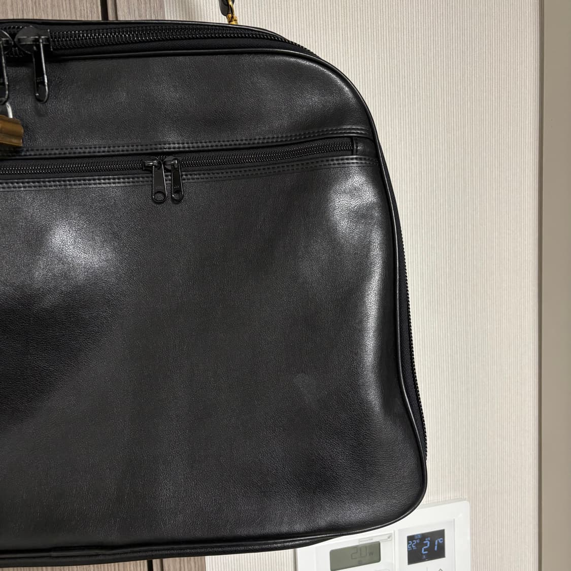 요지야마모토 레더 보스턴 백 상품이미지8