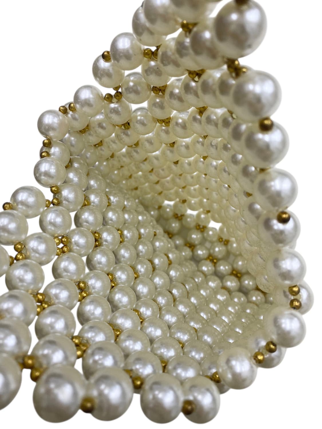 진주 비즈 핸드백 토트백 상품이미지3