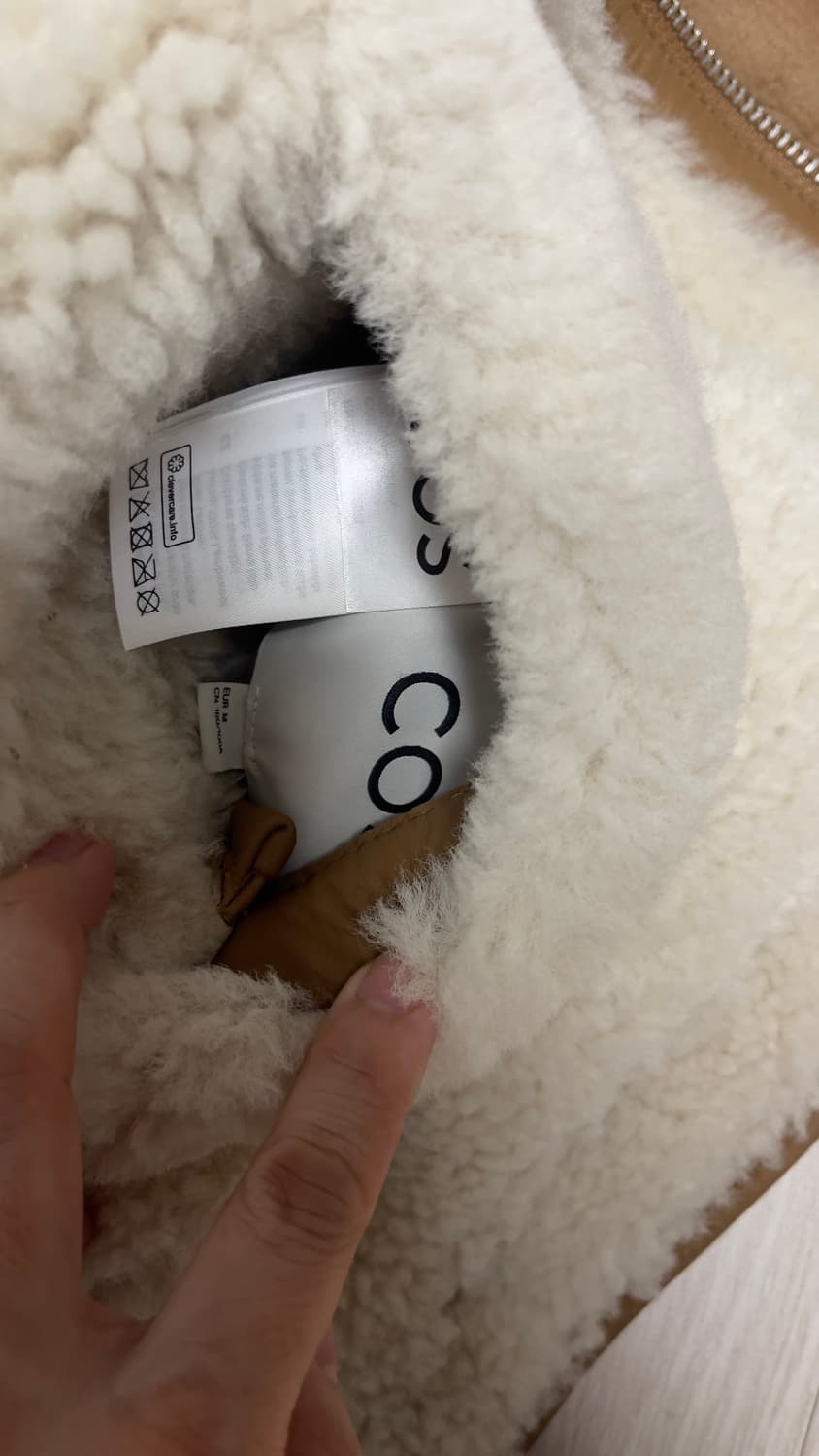 COS 코스 리얼 무스탕 남성 M 사이즈 상품이미지3