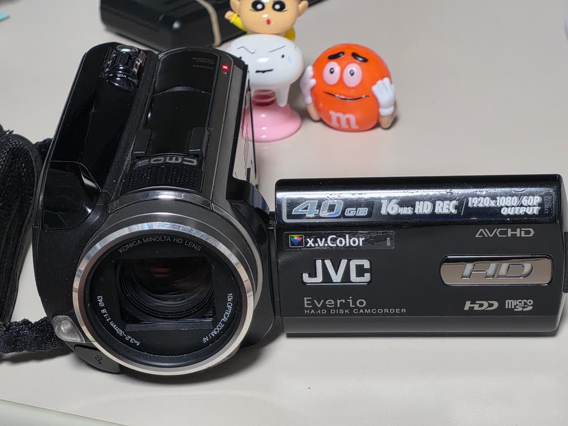 JVC 에버리오 GZ-HD10KR  빈티지 디지털캠코더 상품이미지1