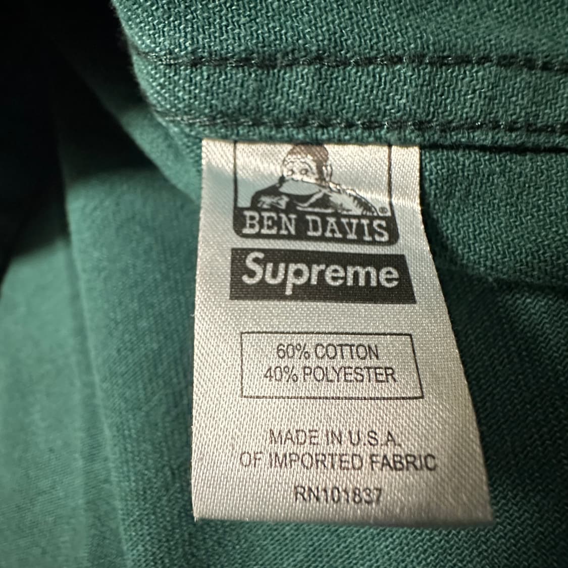 SUPREME X BEN DAVIS usa made chore coat 상품이미지5