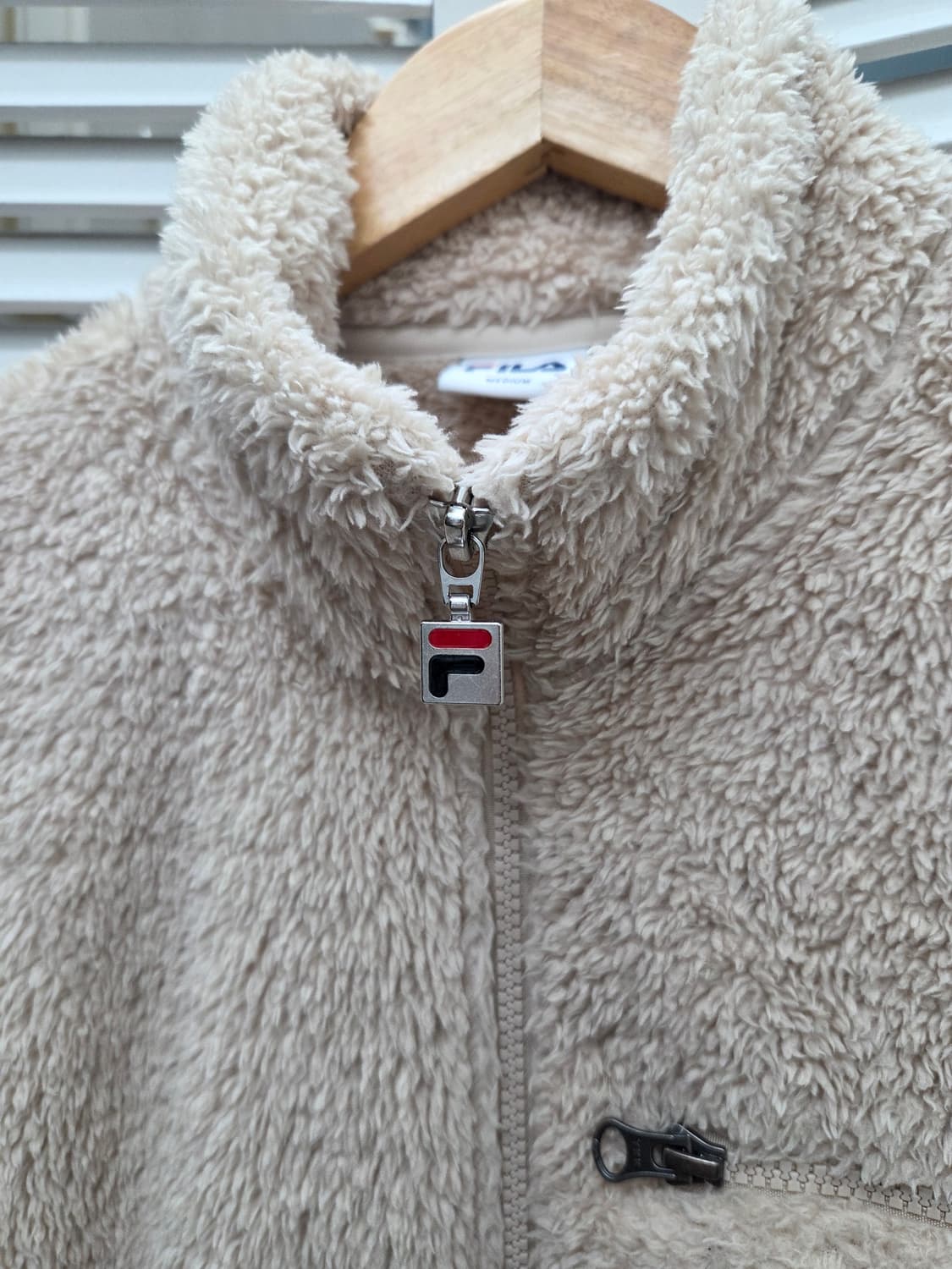 휠라 후리스 집업 자켓 상품이미지3