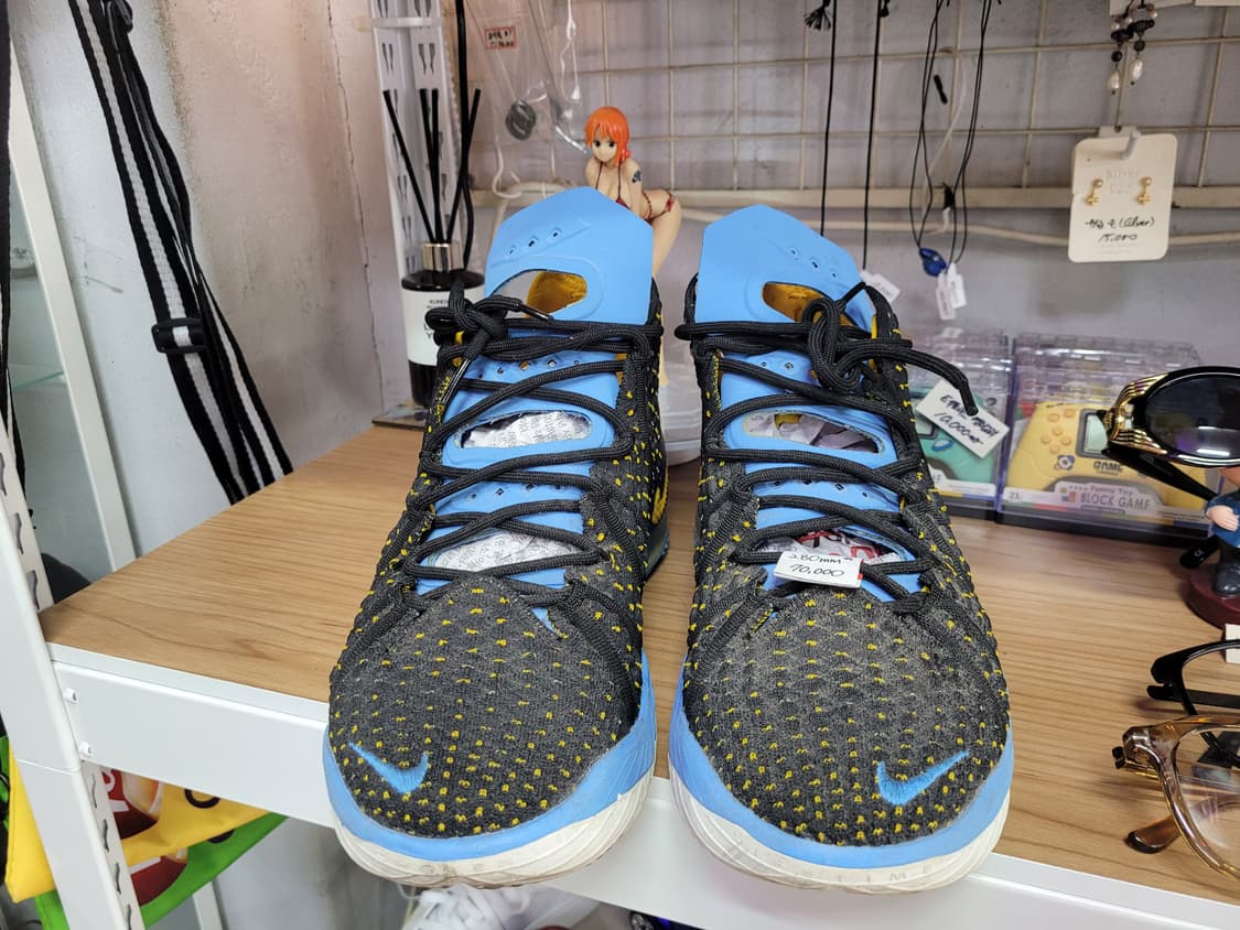 Nike 나이키 르브론 농구화 블랙/블루 상품이미지2