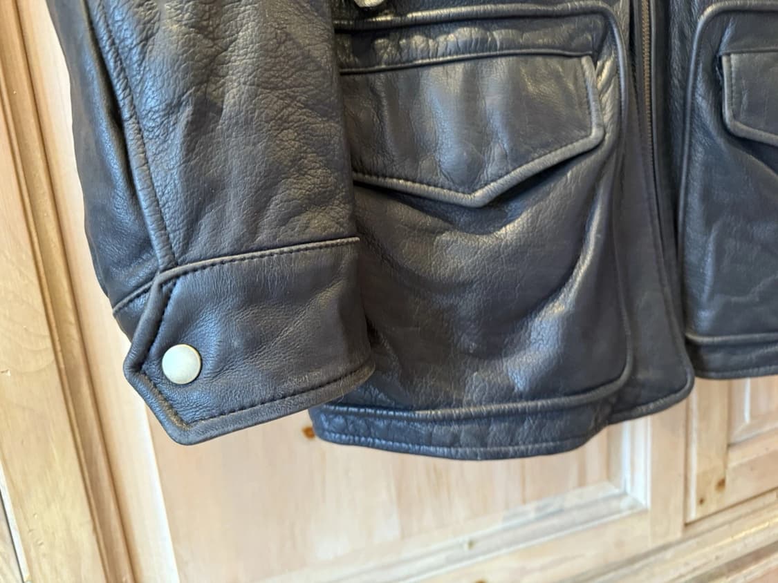 올드 갭 레더 자켓 상품이미지4