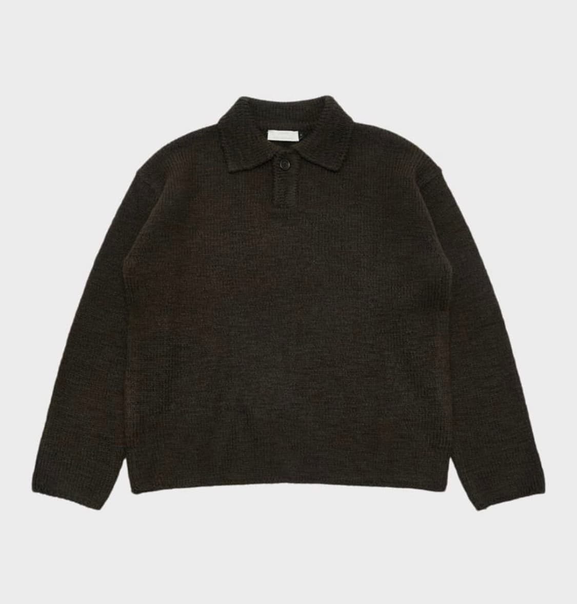 아모멘토 원버튼 니트 L 상품이미지3