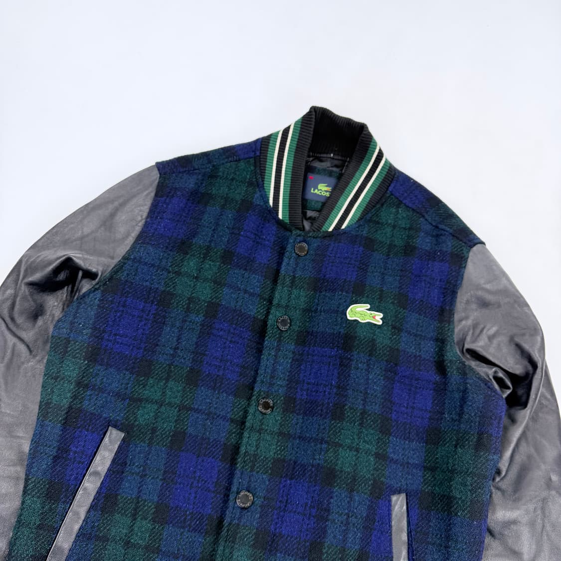 라코스테 양가죽 바시티 자켓 상품이미지2