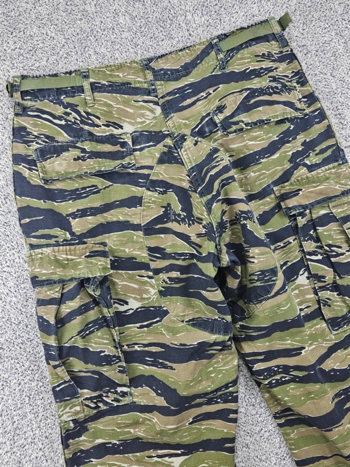 프로퍼 타이거카모 카고 더블니 BDU 팬츠 (31"추정) / 11878 상품이미지9