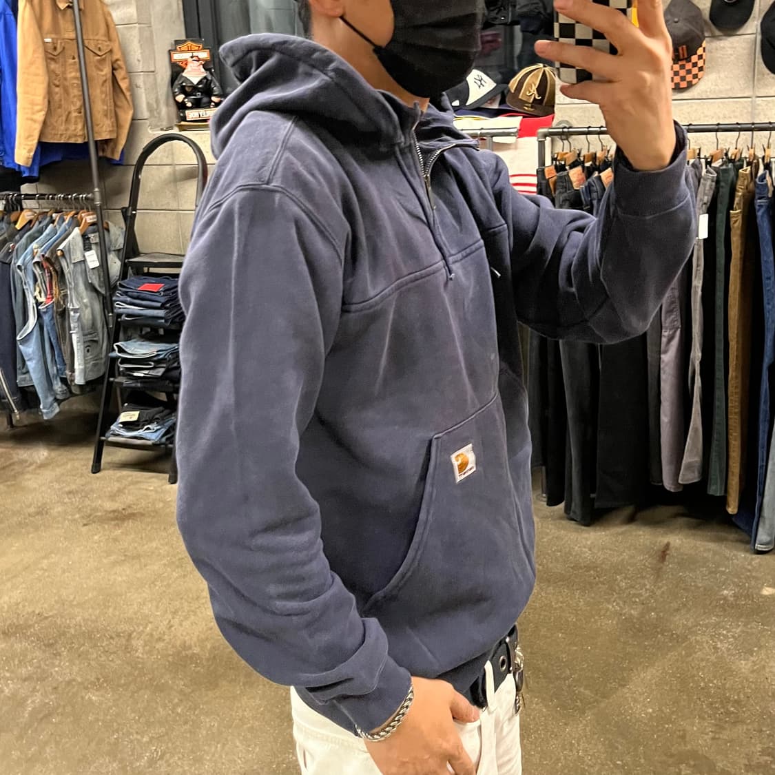 Carhartt zip 후드티 (100) 상품이미지8