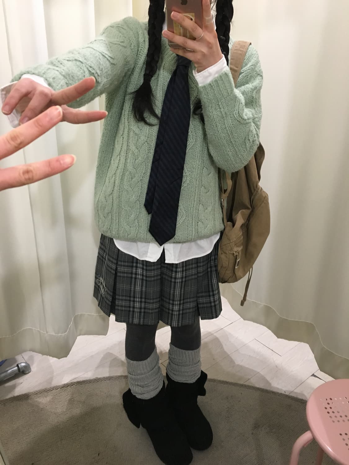 hyphen world gallery knit 상품이미지5