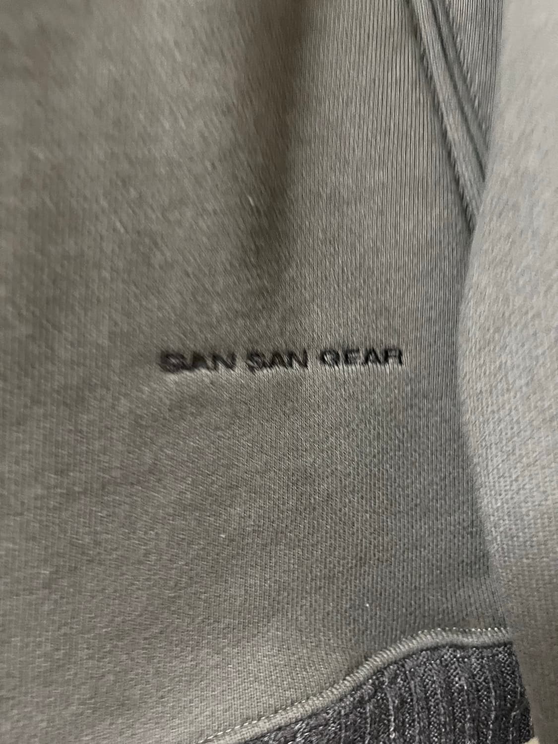 산산기어 랩핑 자켓 브라운 상품이미지4