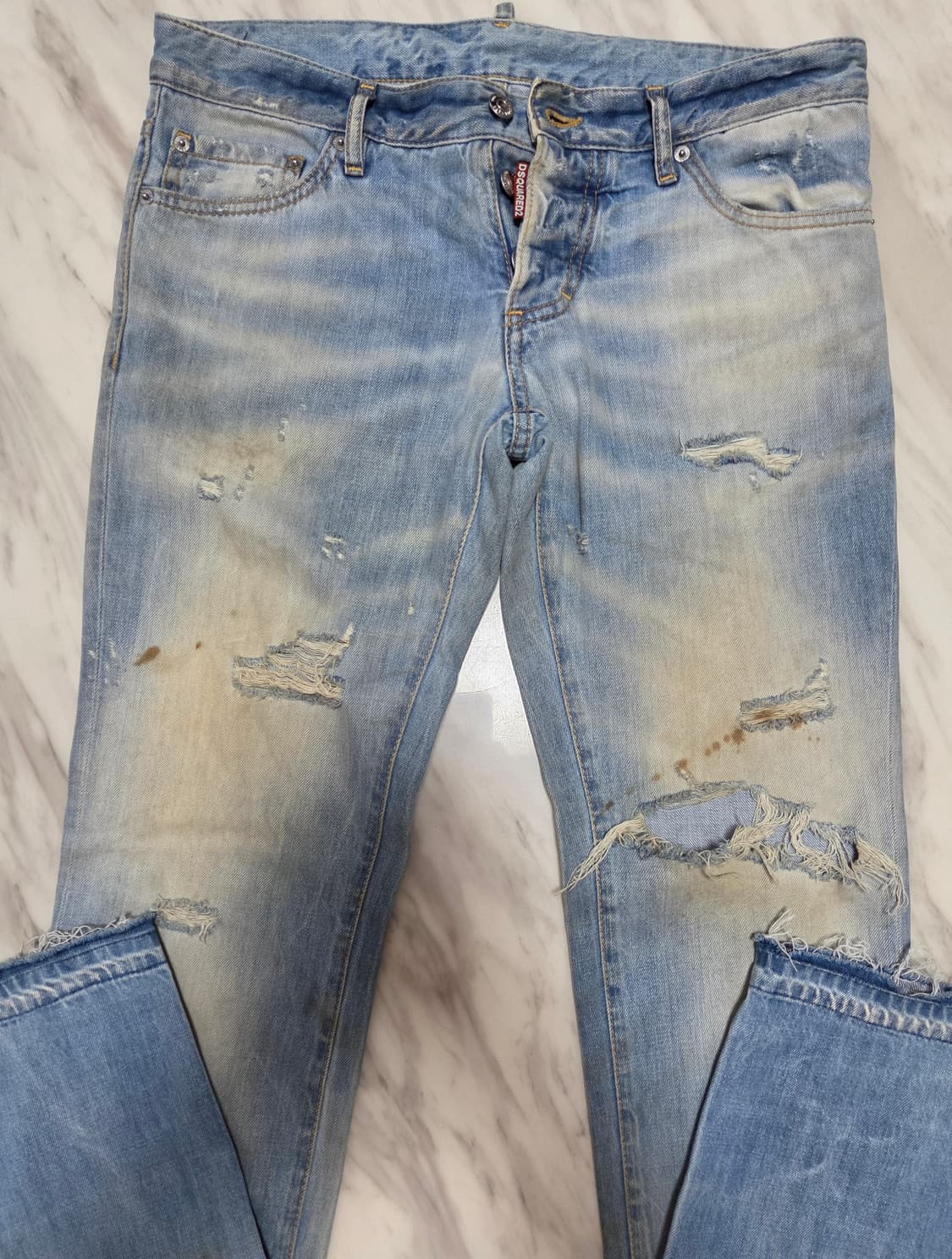 디스퀘어드 빈티지 슬림 데님팬츠 상품이미지3