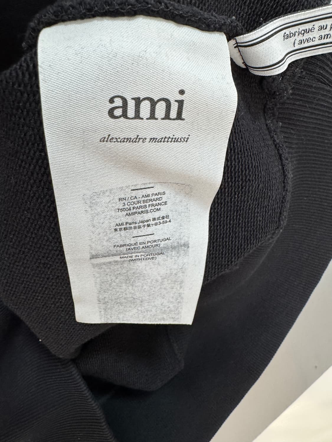 아미 빅하트 자수 맨투맨 L사이즈 상품이미지3