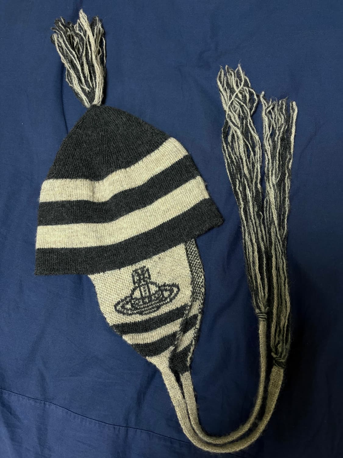 비비안웨스트우드 이어플랩 비니 모자 빈티지 나나 신이치 펑크 상품이미지2