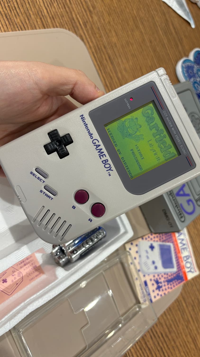 새제품 닌텐도 게임보이 DMG-01 풀박스 상품이미지5
